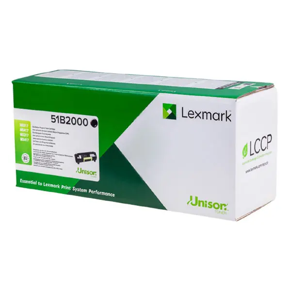 КАСЕТА ЗА LEXMARK MS317DN/MS417DN//MS517DN/MS617DN/MX317DN/MX417DN/MX517DE/MX617DE - Black - PN 51B2000 - image 1