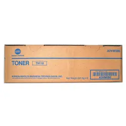 ТОНЕР КАСЕТА ЗА KONICA MINOLTA BIZHUB 215 - Black - 1 PC -  TN118 (TN-118) - PN A3VW050