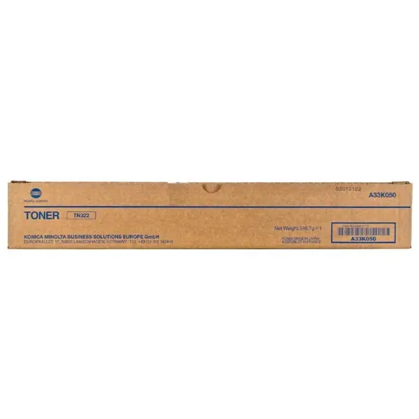 ТОНЕР КАСЕТА ЗА KONICA MINOLTA BIZHUB 224E/284E/364E - Black - TN322 (TN-322) - PN A33K050