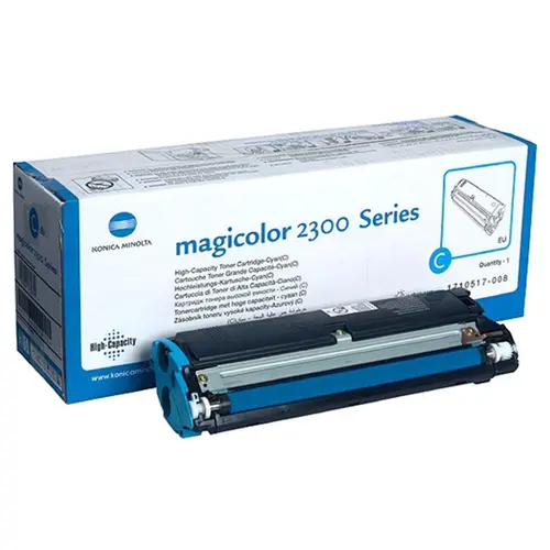 CARTUȘ TONER PENTRU KONICA MINOLTA MC2300/MC2350 Seria - Cyan - CAPACITATE MARE - PN 1710517-008 / 4576511 (4576-511) - 1