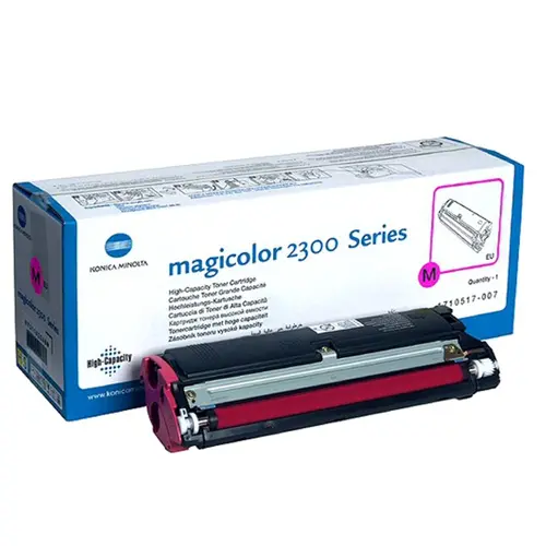 CARTUȘ TONER PENTRU KONICA MINOLTA MC2300/MC2350 Seria - Magenta - CAPACITATE MARE - PN 1710517-007 / 4576411 (4576-411) - 1