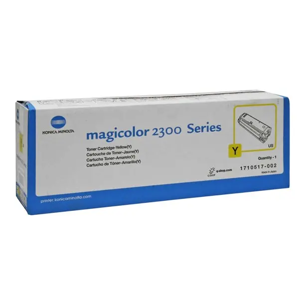 ΚΑΣΕΤΑ ΤΟΝΕΡ ΓΙΑ KONICA MINOLTA MC2300/MC2350 Σειρά - Κίτρινο - ΥΨΗΛΗΣ ΧΩΡΗΤΙΚΟΤΗΤΑΣ - PN 1710517006 (1710517-006) / 4576311 (4576-311)