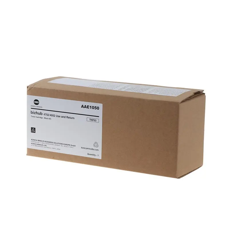 ТОНЕР КАСЕТА ЗА KONICA MINOLTA BIZHUB 4752/4052 - Black - TNP63 (TNP-63) - PN AAE1050