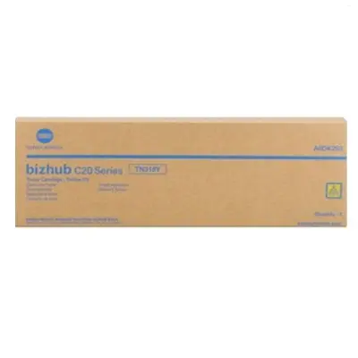 ТОНЕР КАСЕТА ЗА KONICA MINOLTA BIZHUB C20 Series - Yellow - TN318Y (TN-318Y) -  PN A0DK253