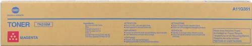 ТОНЕР КАСЕТА ЗА KONICA MINOLTA BIZHUB C220/C280 - Magenta - TN216M (TN-216M) - PN A11G351