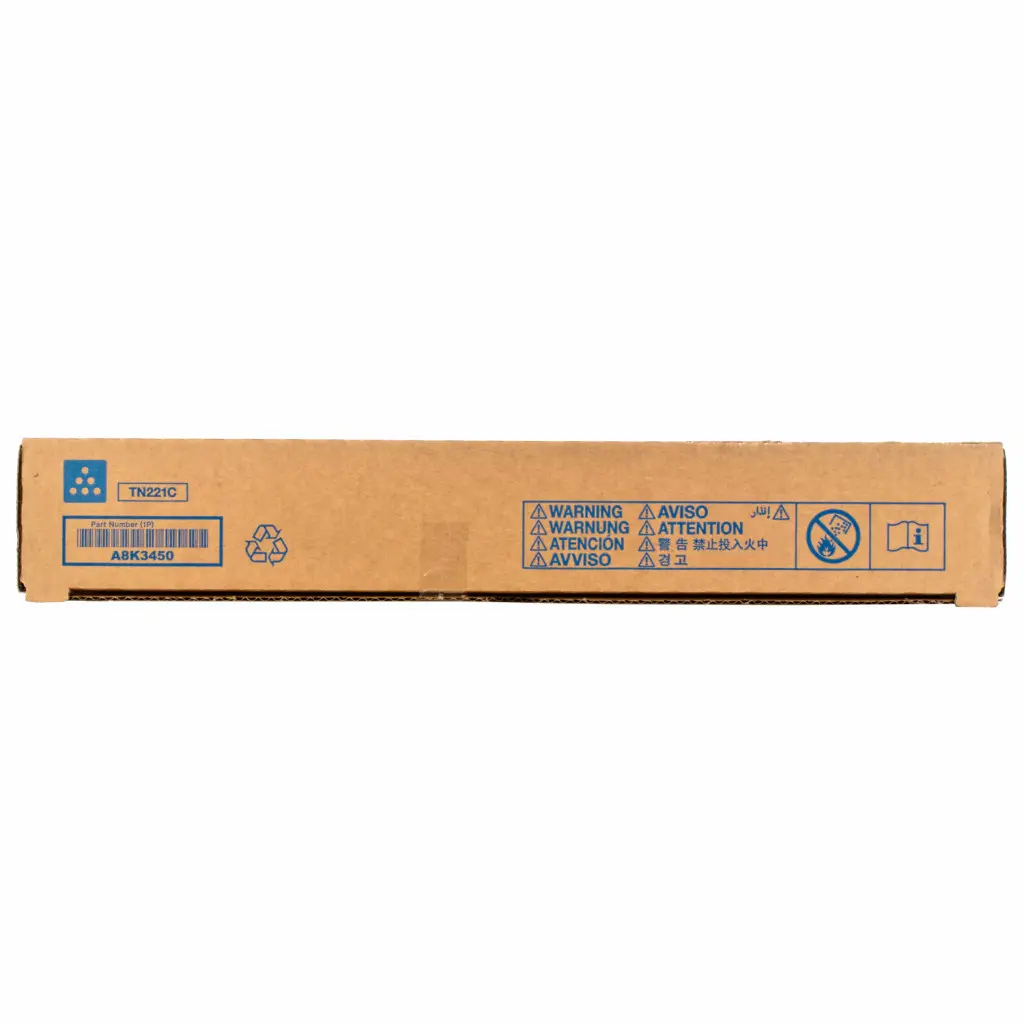 ТОНЕР КАСЕТА ЗА KONICA MINOLTA BIZHUB C227/C287 - Cyan - TN221C (TN-221C) - PN A8K3450