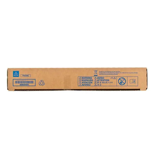 ТОНЕР КАСЕТА ЗА KONICA MINOLTA BIZHUB C258/C308/C368 - Cyan - TN-324C (TN324C) -  PN A8DA450