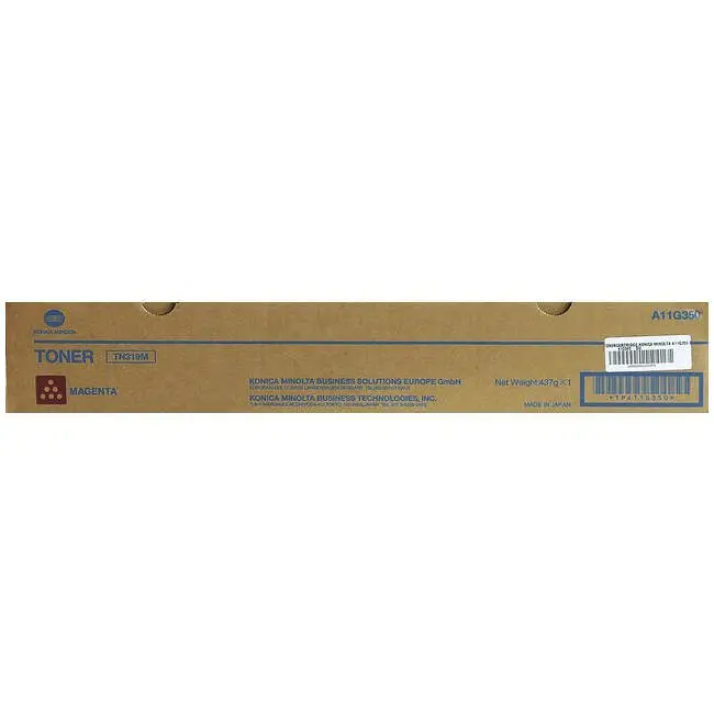 ТОНЕР КАСЕТА ЗА KONICA MINOLTA BIZHUB C360 - Magenta - TN319M (TN-319M) - PN A11G350