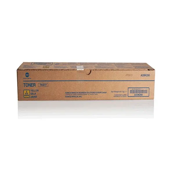 ТОНЕР КАСЕТА ЗА KONICA MINOLTA BIZHUB C224/C284/C364 - Yellow - TN-321Y (TN321Y) - PN A33K250