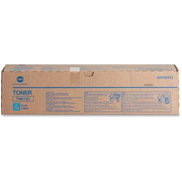 ТОНЕР КАСЕТА ЗА KONICA MINOLTA BIZHUB Pro C5501/C6501 - Cyan - TN612C (TN-612C) - PN A0VW450