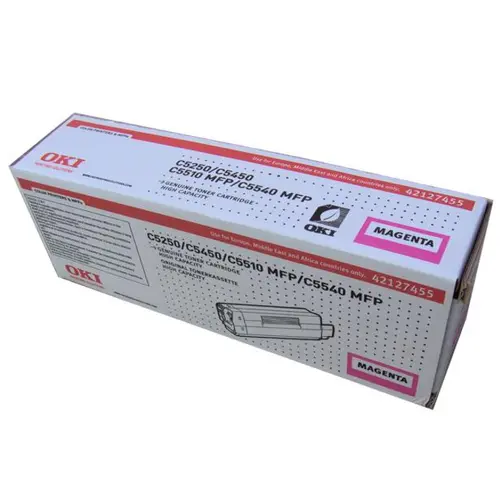 Cartuș pentru OKI C 5250/5450/5510 MFP/5540 MFP - Magenta - PN 42127455 Cartuș pentru OKI C 5250/5450/5510 MFP/5540 MFP - Magenta - PN 42127455