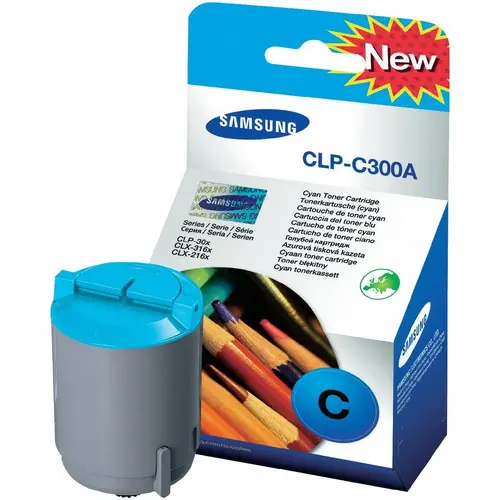 Cartuș pentru SAMSUNG CLP 300/CLX 2160/3160 - Cyan - PN CLP-C300A (CLPC300A) - 1