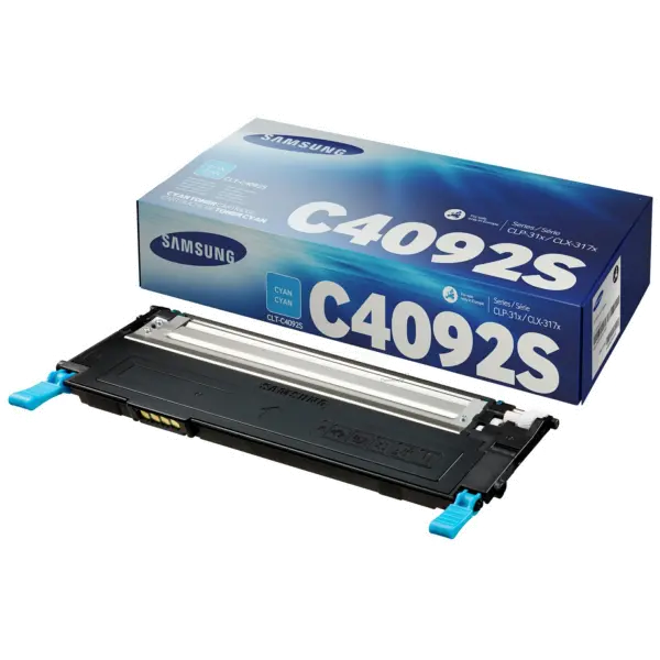 КАСЕТА ЗА SAMSUNG CLP 310/310N/315/CLX 3170/3175 - Cyan - PN CLTC4092S (CLT-C4092S) - image 2