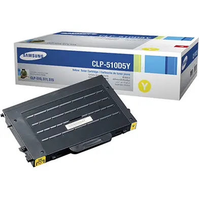 ΚΑΣΕΤΑ ΓΙΑ SAMSUNG CLP 510 - Κίτρινο - OUTLET - ΥΨΗΛΗΣ ΧΩΡΗΤΙΚΟΤΗΤΑΣ - PN CLP-510D5Y (CLP510D5Y) - 1