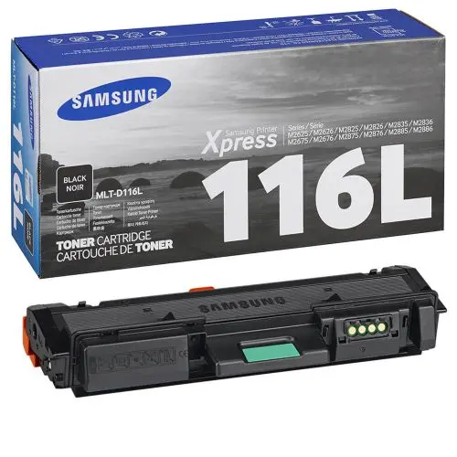 КАСЕТА ЗА SAMSUNG M2625/M2825/M2675/M2875 - HIGH CAPACITY - SU828A - Black - PN MLT-D116L (MLTD116L) - image 1