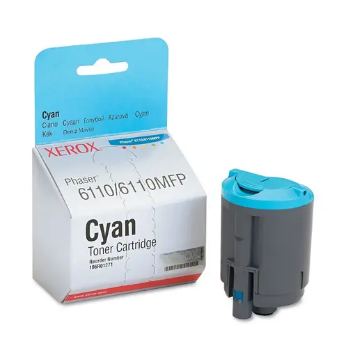 CARTUȘ PENTRU XEROX Phaser 6110/6110N/6110 MFP/S/X - Cyan - PN 106R01206