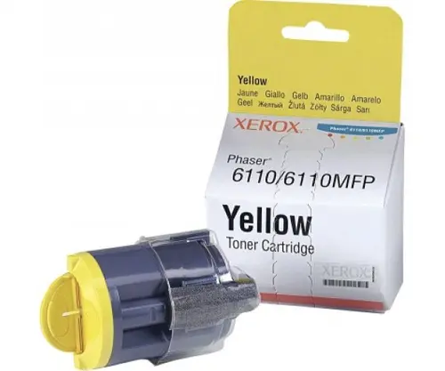 Casetă pentru XEROX Phaser 6110/6110N/6110 MFP/S/X - Galben - PN 106R01204 - 1