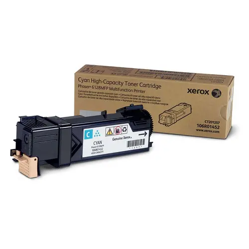 Casetă pentru XEROX Phaser 6128 - Cyan - PN 106R01456 - 1