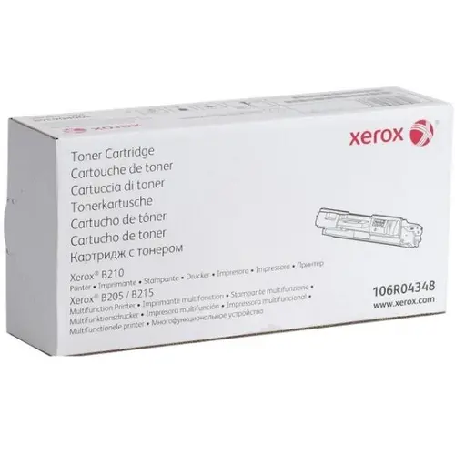 CARTUȘ PENTRU XEROX B210/MFP B205/B215 - Negru - PN 106R04348 - 1