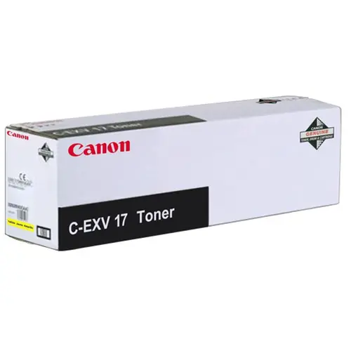ΚΑΣΕΤΑ ΤΟΝΕΡ ΓΙΑ CANON IR C4080i/C4580i - TYPE C-EXV17 - Κίτρινο - PN CF0259B002[AA] - 495 gr
