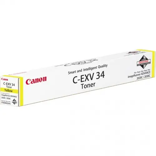 TОНЕР КАСЕТА ЗА CANON IR ADV C2020/C2025/C2030/C2220/C2225/C2230 - TYPE C-EXV34 -  Yellow - PN CF3785B002[AA]