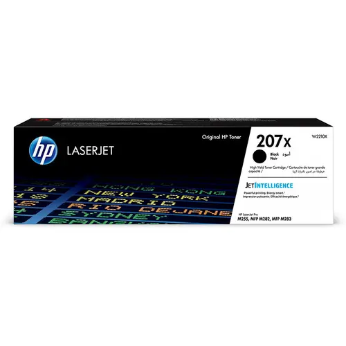CARTUȘ PENTRU HP Color Laserjet PRO M255/MFP M282/M283 - CAPACITATE MARE - Negru - /207X/ - PN W2210X CARTUȘ PENTRU HP Color Laserjet PRO M255/MFP M282/M283 - CAPACITATE MARE - Negru - /207X/ - PN W2210X