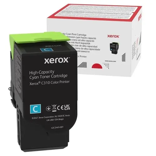 ΚΑΣΕΤΑ ΓΙΑ XEROX C310/C315 MFP - ΥΨΗΛΗΣ ΧΩΡΗΤΙΚΟΤΗΤΑΣ - Κυανό - PN 006R04369 - 1