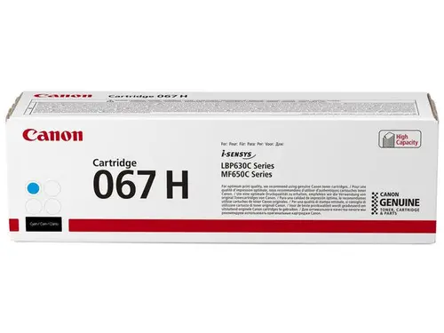 КАСЕТА ЗА CANON MF651Cw/MF655Cdw/MF657Cdw/LBP631Cw/LBP633Cdw - Cyan - HIGH CAPACITY - CRG067HC (CRG-067HC) - PN 5105C002 
