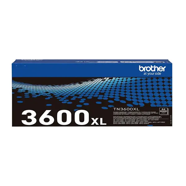 КАСЕТА ЗА BROTHER MFC L6910DN/DCP L5510DW/HL L6410DN/L6210DW/L5210DW/L5210DN/MFC L5710DW/L5710DN/L6710DW - HIGH CAPACITY - Black - PN TN3600XL (TN-3600XL)