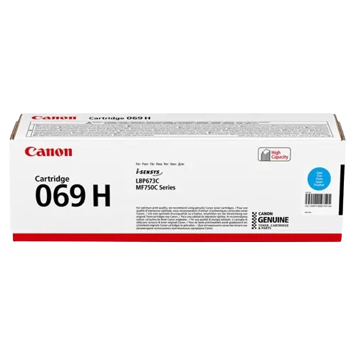 КАСЕТА ЗА CANON i-SENSYS LBP673 series/i-SENSYS MF752/MF754 Series - HIGH CAPACITY - Cyan - CRG-069HC (CRG069HC) - PN 5097C002AA