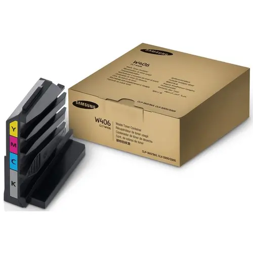 REZERVOR PENTRU TONER REZIDUAL PENTRU SAMSUNG CLP360/CLP365/CLX3300/CLX3305 - RECIPIENT TONER REZIDUAL - C/M/Y/BK - PN CLT-W406S (CLTW406S) / SU426A - 1