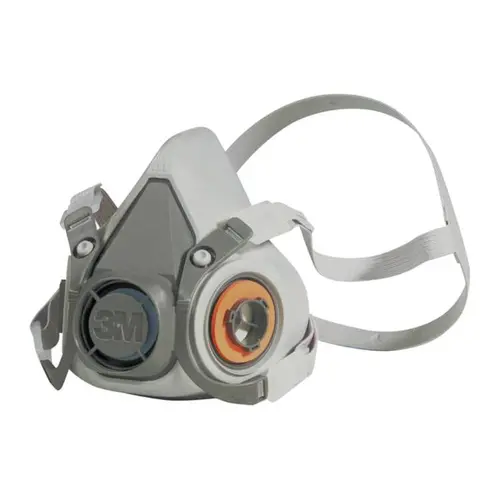 МАСКА ПРОТИВ ПРАХ - ПРОТИВ ПРАХ И АЕРОЗОЛИ - size M - PN 6200 - 3М - image 1