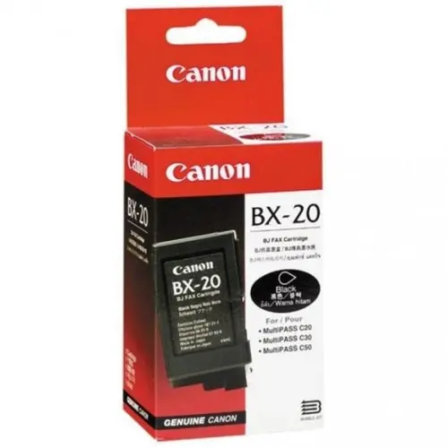ГЛАВА ЗА CANON FAX MultiPASS C20/C30/5070/5080/FAX-B180/190 - Black - BX20 (BX-20) - PN 0896A002AA