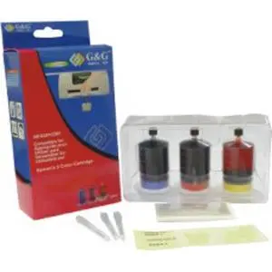 РЕФИЛ ЗА ГЛАВИ ЗА EPSON - Color Cartridge Series - Cyan & Magenta & Yellow - OUTLET - PN NR-E2011CMY - G&G