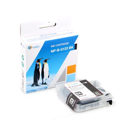 ΚΕΦΑΛΗ ΕΚΤΥΠΩΣΗΣ ΓΙΑ BROTHER DCP J132/J152/J552/J752/J4110/MFC J470/J870/J4410/J4510 - Μαύρο - LC123BK (LC-123BK) - PN NP-B-0123BK - G&G - 1