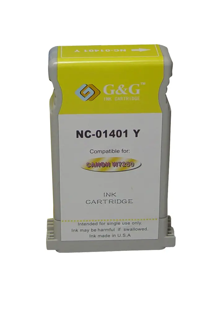 CAP DE PRINTARE PENTRU CANON W7250 - Galben - OUTLET - BCI1401Y (BCI-1401Y) - 7577A001AA - G&G