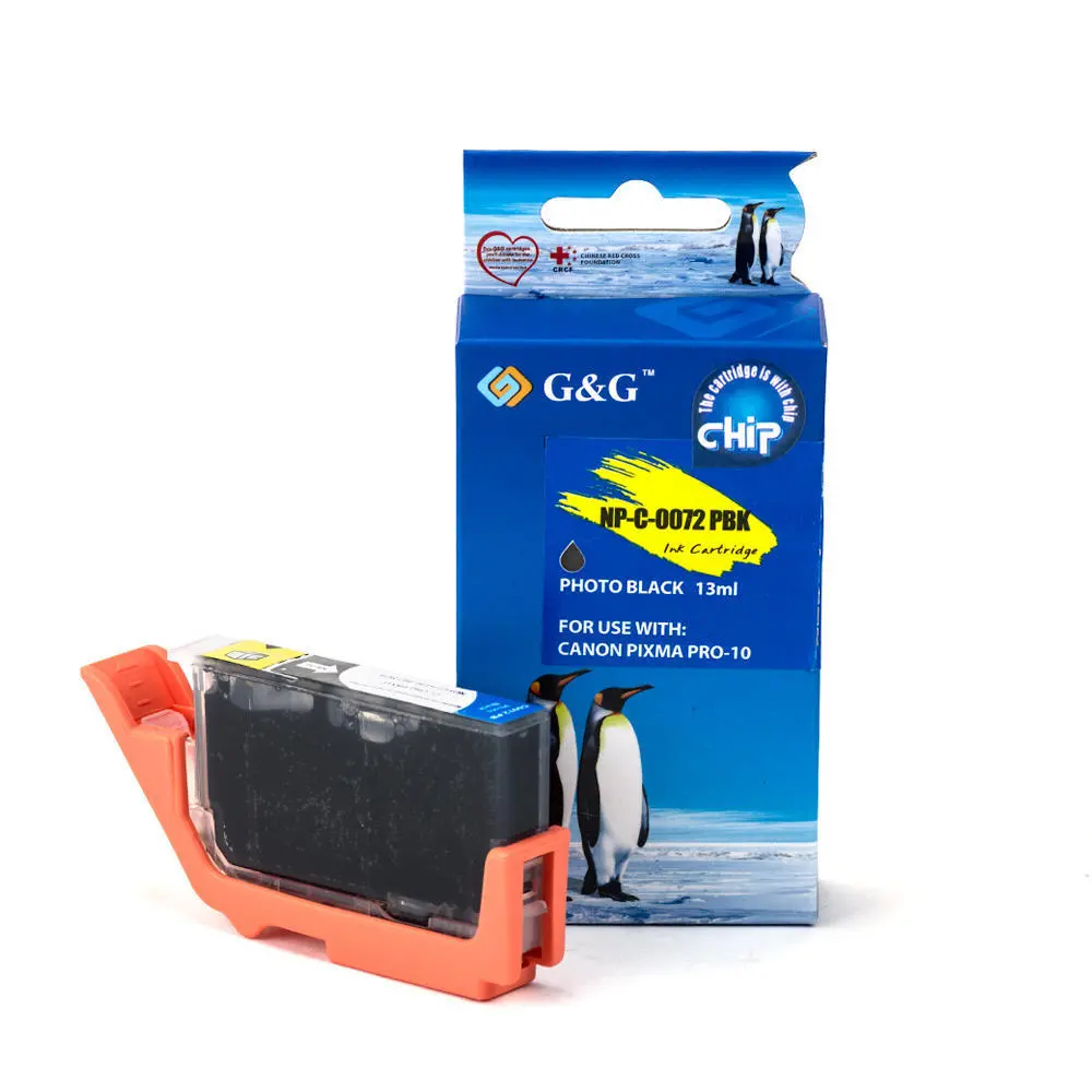 ГЛАВА ЗА CANON PIXMA PRO-10 (PRO10) - Photo Black - ink cartridge - PGI-72PBK (PGI72PBK) - 6403B001 - PN NP-C-0072PBK/C(PG) - G&G