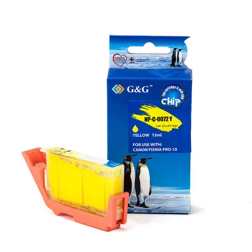 ГЛАВА ЗА CANON PIXMA PRO-10 (PRO10) - Yellow - ink cartridge - PGI-72Y (PGI72Y) - 6406B001 - PN NP-C-0072Y/C(PG) - G&G