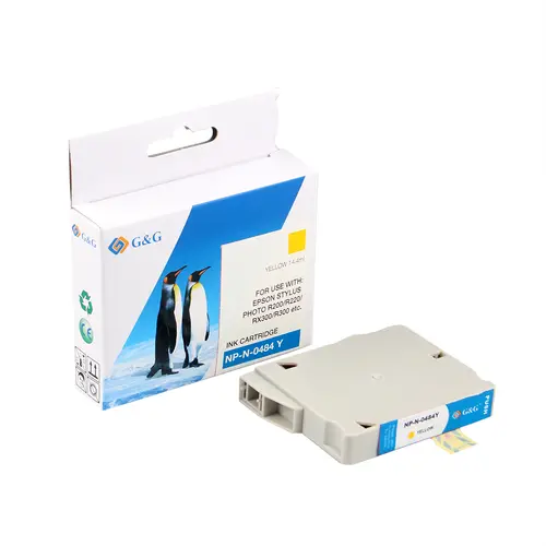 Κεφαλή για EPSON STYLUS PHOTO R 300 M/R300/RX 500 - Κίτρινο - C13T048440 - T0484 - PN NP-N-0484Y - G&G - 1