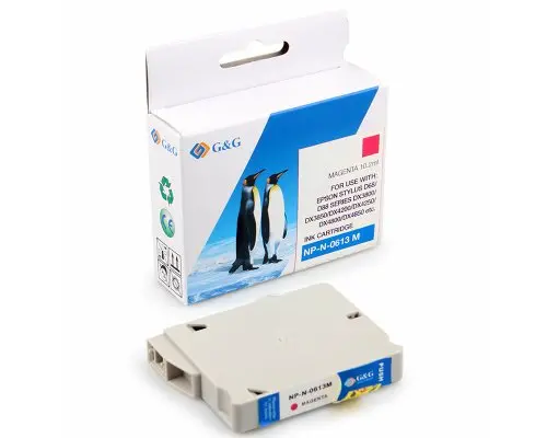 Κεφαλή για EPSON STYLUS D88 Photo Editon/D68Pe/D88PE/DX 4800/4850/4200/3800/3850 - Ματζέντα - T061340 - G&G - 1