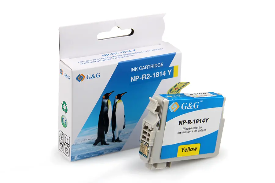 CAP DE IMPRIMARE PENTRU EPSON Expression Home XP 30/102/202/205/302/305/402/405 - Galben - C13T18044010/C13T18144010 - PN NP-R-1814Y - G&G