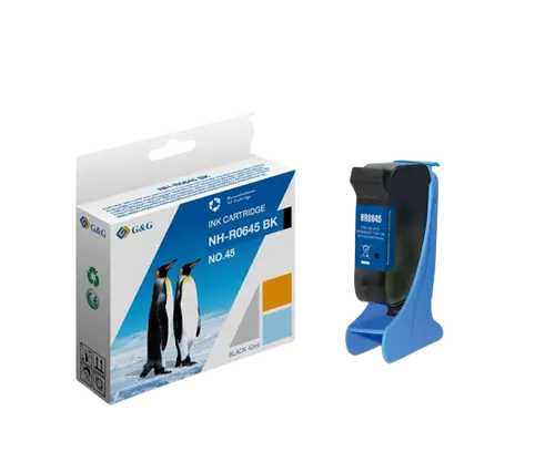 ГЛАВА ЗА HEWLETT PACKARD DeskJet 710C/720C/820Cxi/850C/815C/OfficeJet 1150C/1170C - Black - /45/ - 51645A - PN NH-R0645BK - G&G