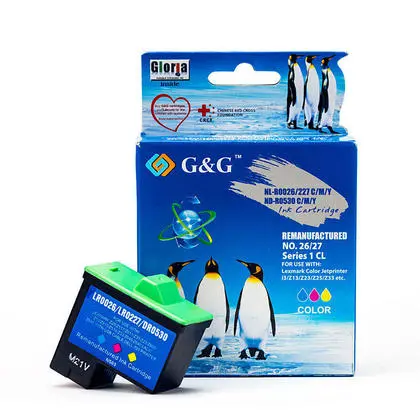 ГЛАВА ЗА LEXMARK ColorJetPrinter Z13/Z23/25/33/35/515/Z603/605/615/600 Series/X1100 Series - Color - 10N0026/10N0227 - PN NL-R0026 - G&G