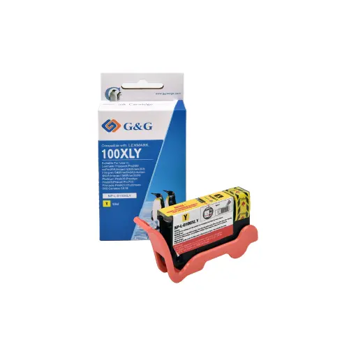 ΚΕΦΑΛΗ ΕΚΤΥΠΩΣΗΣ ΓΙΑ LEXMARK S305/405/505/605/PRO 205/703/705/706/803/805/903/904/905 - ΥΨΗΛΗΣ ΧΩΡΗΤΙΚΟΤΗΤΑΣ - Κίτρινο - 14N1071 - /100XL
