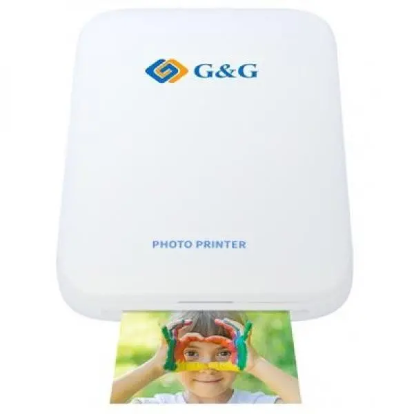 IMPRIMANTĂ FOTO DE BUZUNAR - POCKET PHOTO PRINTER ZINK - G&G - PN GG-PP023 - image 1