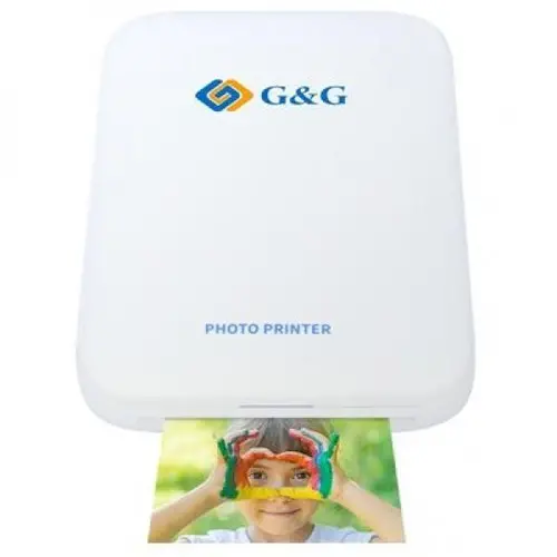 IMPRIMANTĂ FOTO DE BUZUNAR - POCKET PHOTO PRINTER ZINK - G&G - PN GG-PP023 - 2