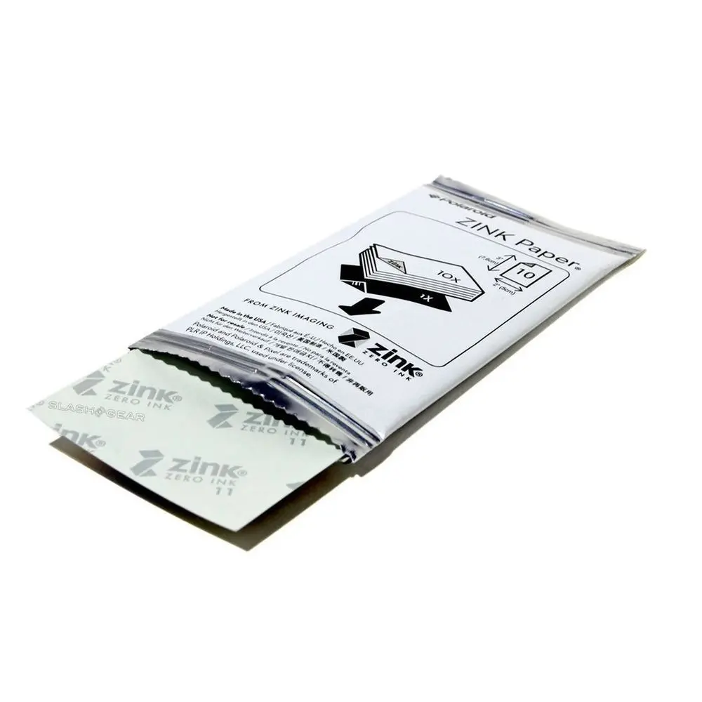 ХАРТИЯ ZINK POCKET PHOTO PAPER ЗА ФОТОПРИНТЕР G&G ZINK - 5,0 sm x 7,6 sm - 20 листа - PN HPRT