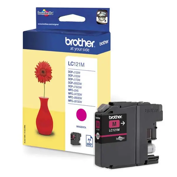 ГЛАВА ЗА BROTHER DCP J132W/J152W/J172W/552DW/J752DW/MFC J245/J470DW/J650DW/J870DW - Magenta - PN LC121M (LC-121M)