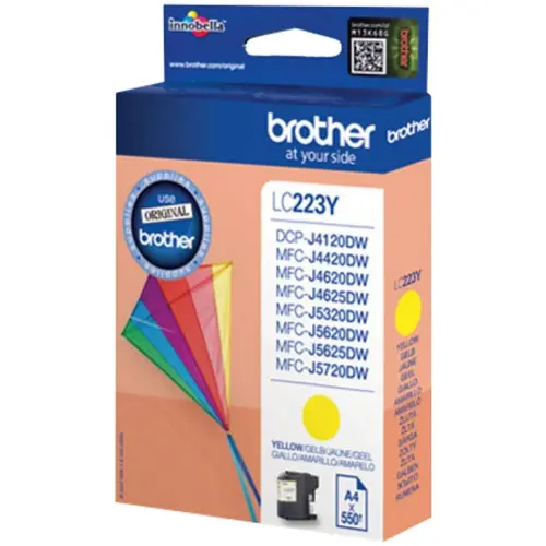 Κεφαλή εκτύπωσης για BROTHER MFC J4420DW/J4620DW/J5320DW/J5620DW/J5720DW - Κίτρινο - PN LC223Y (LC-223Y) - 1