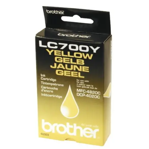 Κεφαλή εκτύπωσης για BROTHER MFC 4820C/DCP 4020C - Κίτρινο - PN LC700Y (LC-700Y) - 1